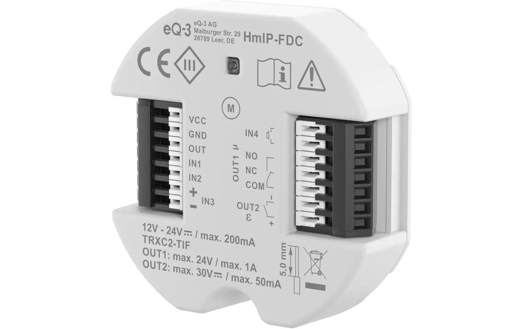 Homematic IP Gâche électrique control HmIP-FDC