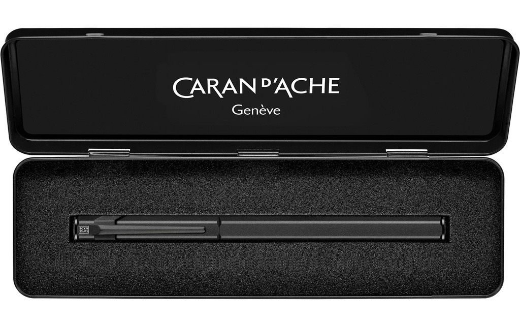 Caran d'Ache Stylo plume 849 Code noir 0.55 mm, noir