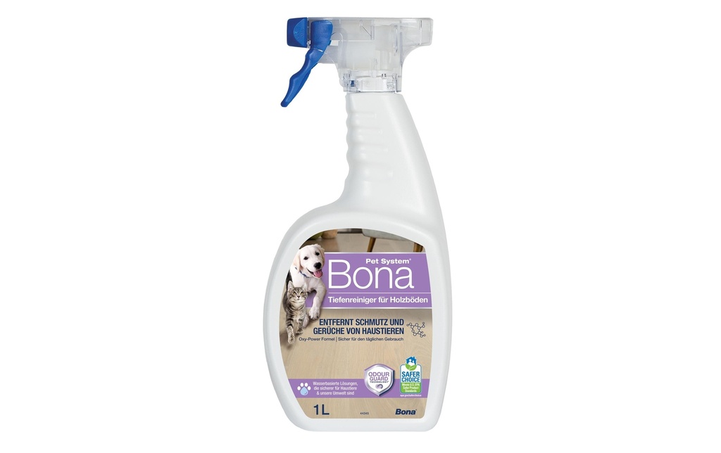 Bona Nettoyant pour sol Pet System pour les sols en bois, 1 l