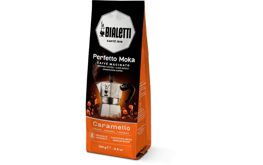 Bialetti Café moulu Perfetto Moka Caramello 250 g