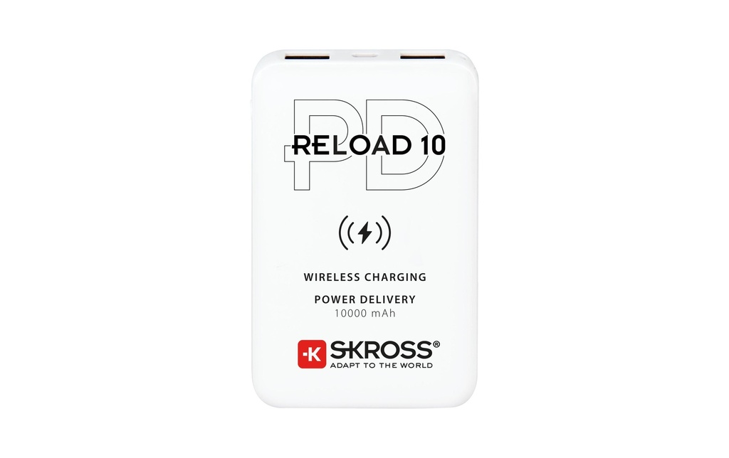 SKROSS Chargeurs portatifs RELOAD 10 PD Qi 10000 mAh