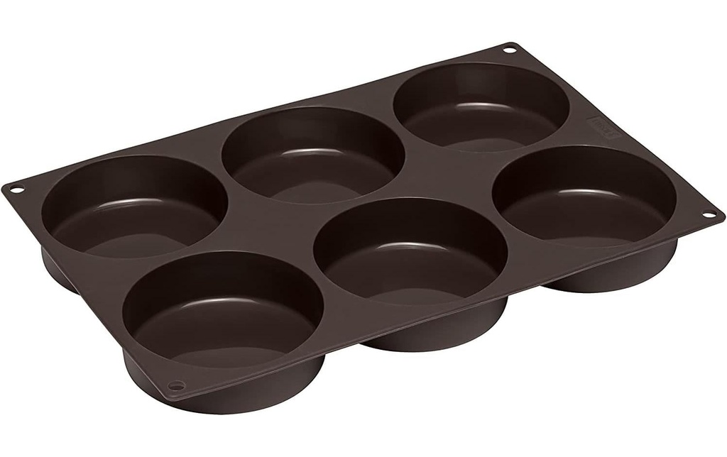 Lurch Moule de cuisson Burger Buns M, marron