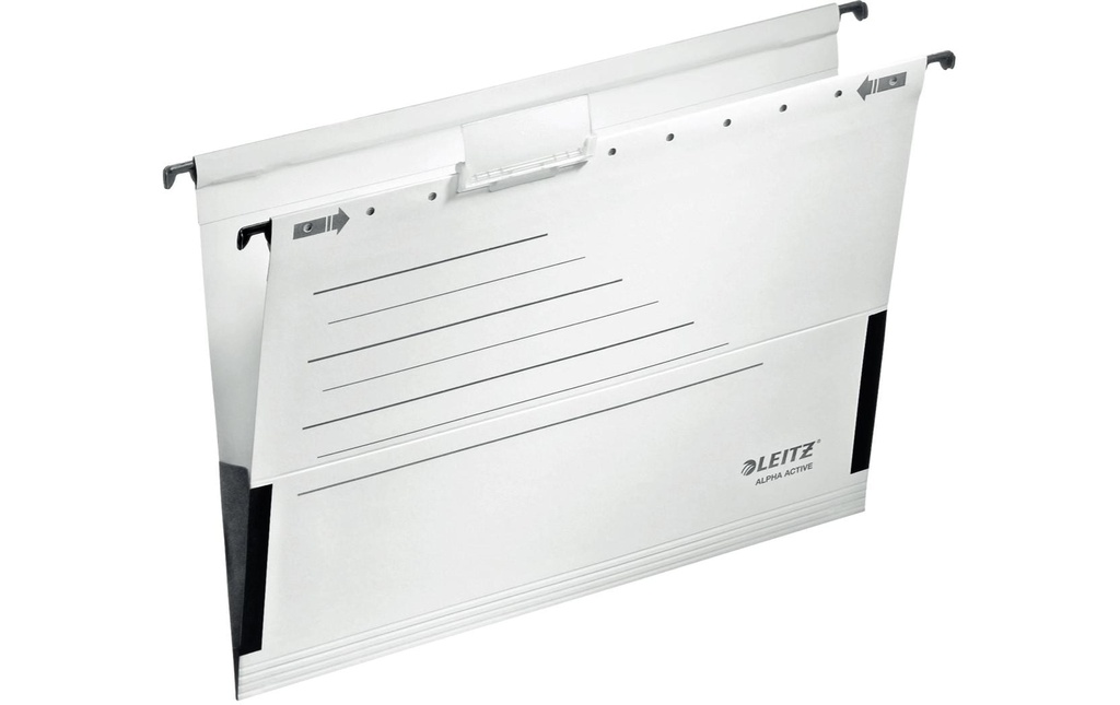 Leitz Dossier suspendu Alpha Active Blanc, 5 pièces