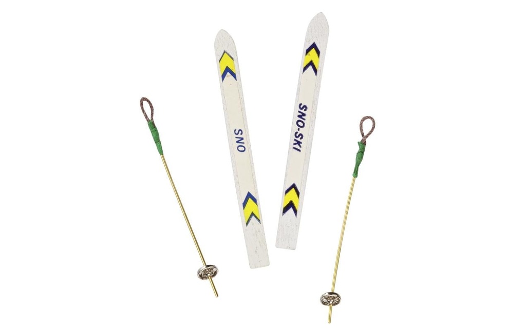 HobbyFun Mini ustensiles Ski 10 cm