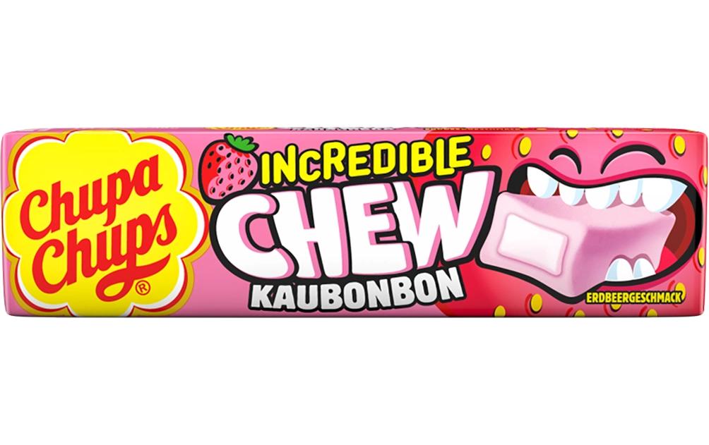 Chupa Chups Chewing-gum Chew Strawberry 45 g