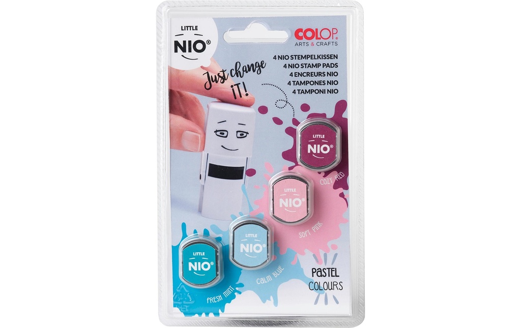 Colop Nio Tampon encreur Little Nio 1 pièce, pastel