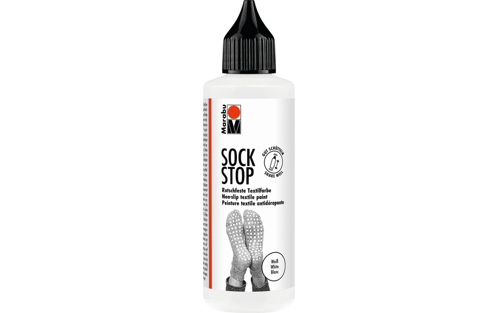 MARABU Sock Stop blanc 90ml (90 pces)