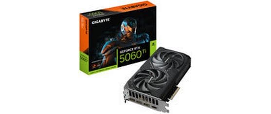 Gigabyte Carte graphique GeForce RTX 5060 Ti WINDFORCE OC 8G