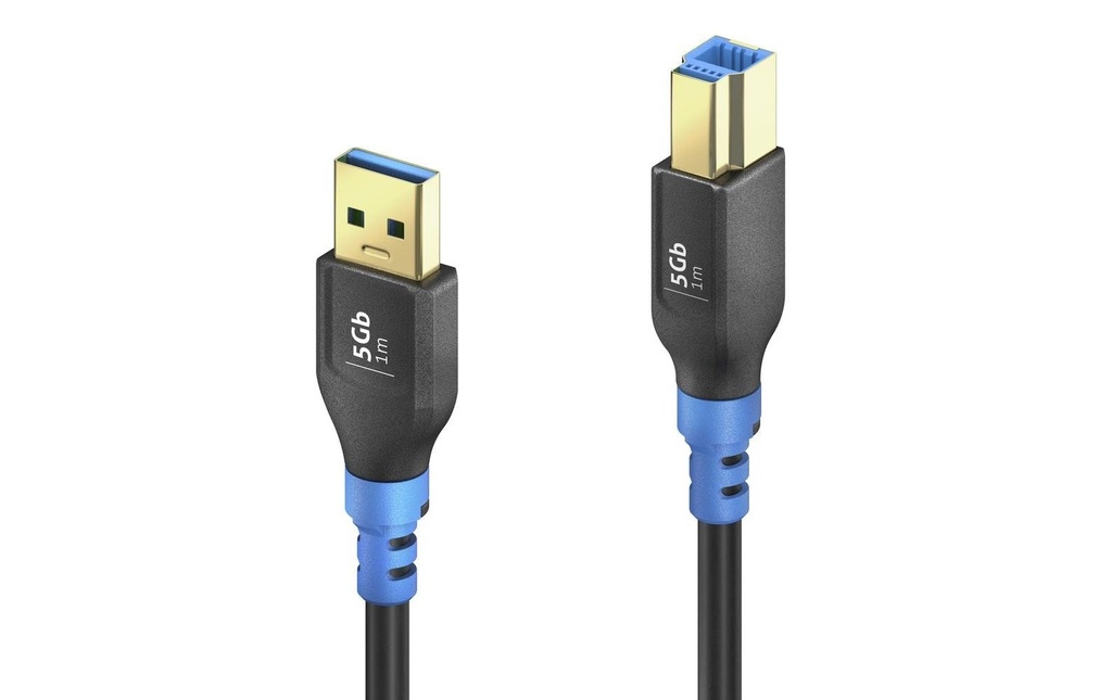 PureLink FlexInstall Câble USB 3.0 Premium USB-A - USB-B 0.3 m