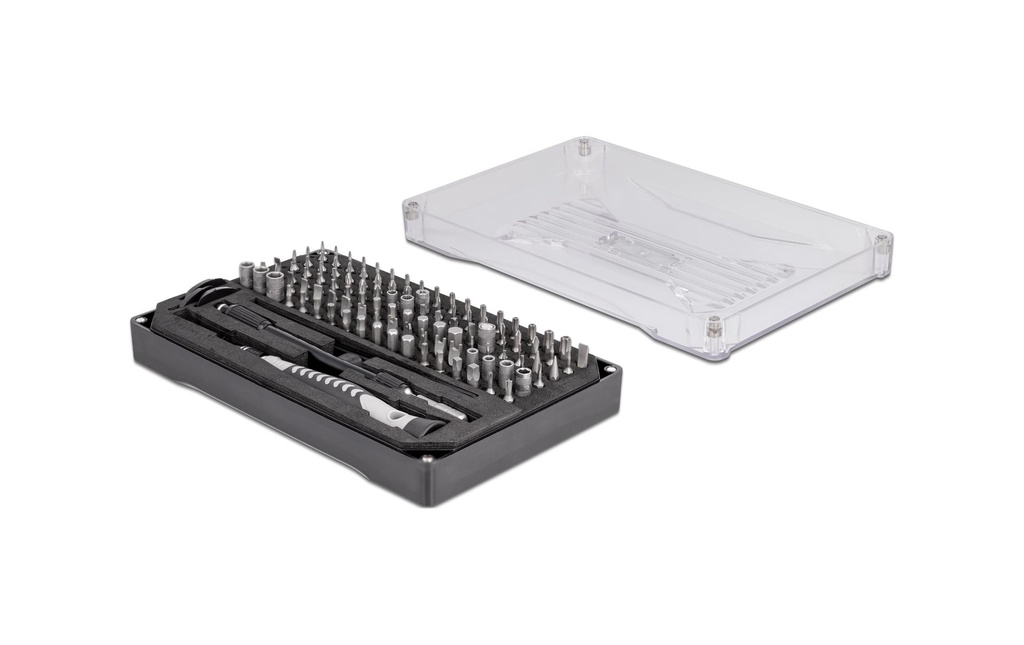 Delock Kits d’outils Tournevis 117 pièces