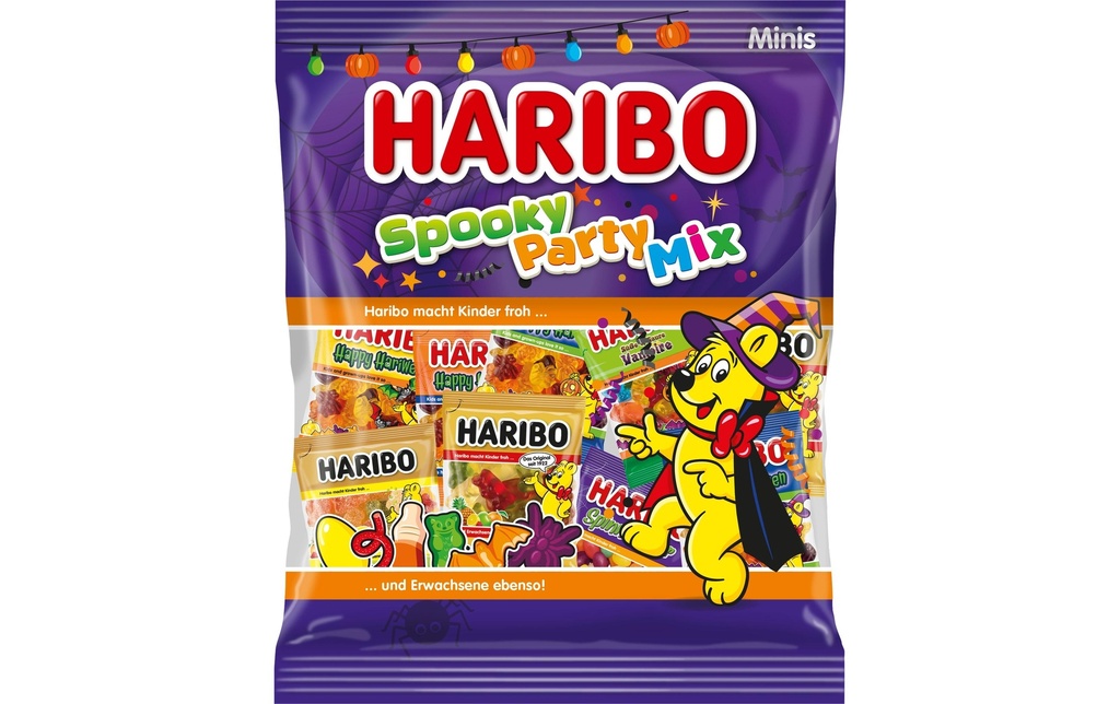 Haribo Bonbons gommeux Sacs Spooky Party Mix 1000 g