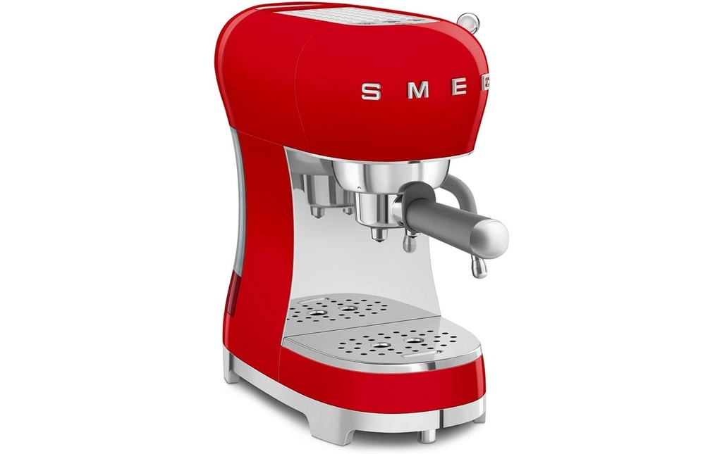 SMEG Machine à expresso 50's Style ECF02RDEU Rouge