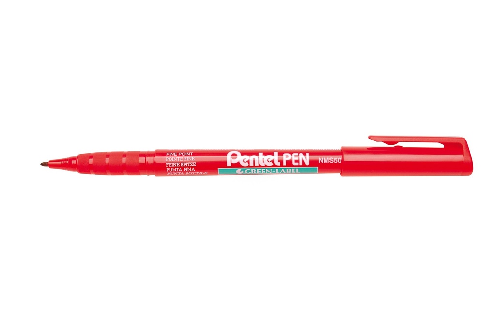 PENTEL Marq.perm.GreenLabel 2.0 rouge