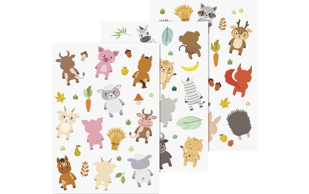 Heyda Kits de bricolage Photos de fenêtres Animaux avant/arrière