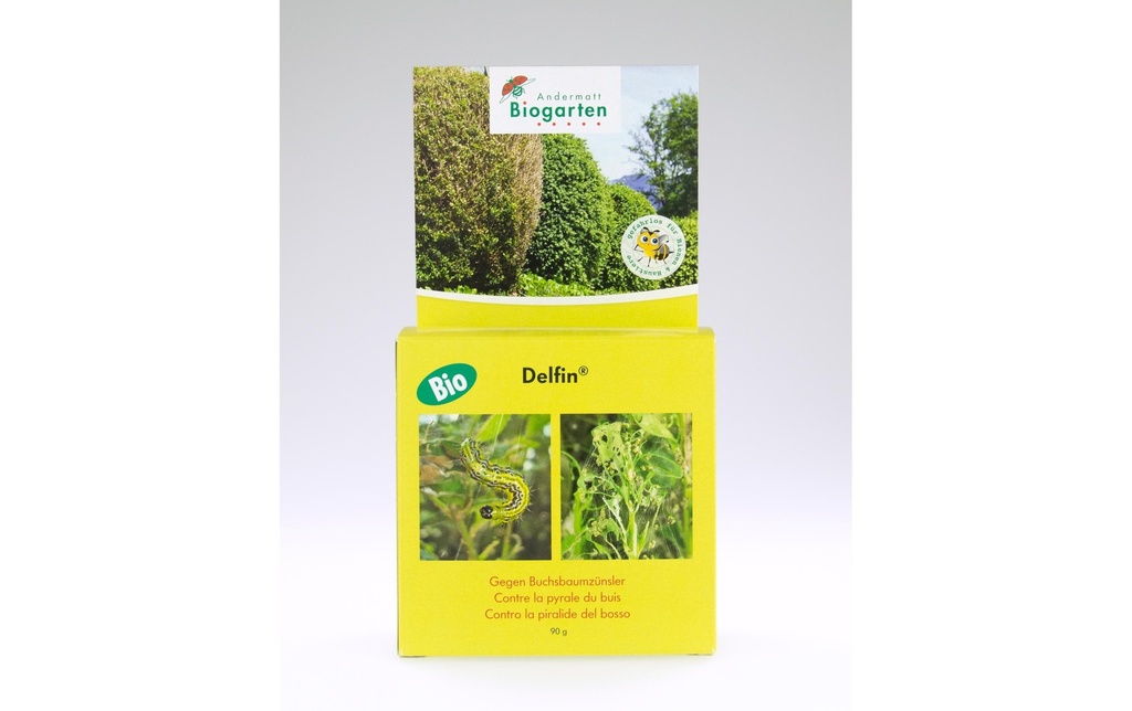 Andermatt Biogarten Insecticide BIO Delfin Pyrale du buis, 2 x 45 g