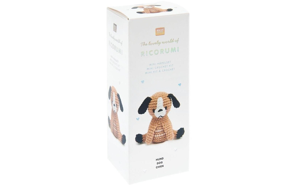 Rico Design Kit de crochet Mini Easy Chiern