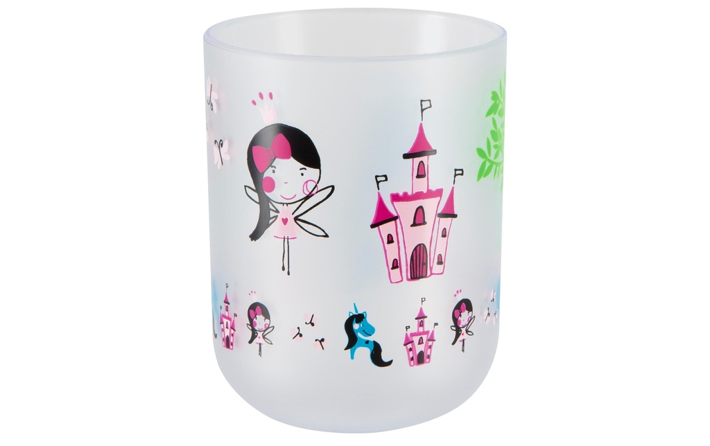 spirella Gobelet pour le brossage de dents Fairy Vert/Rose/Blanc, plastique