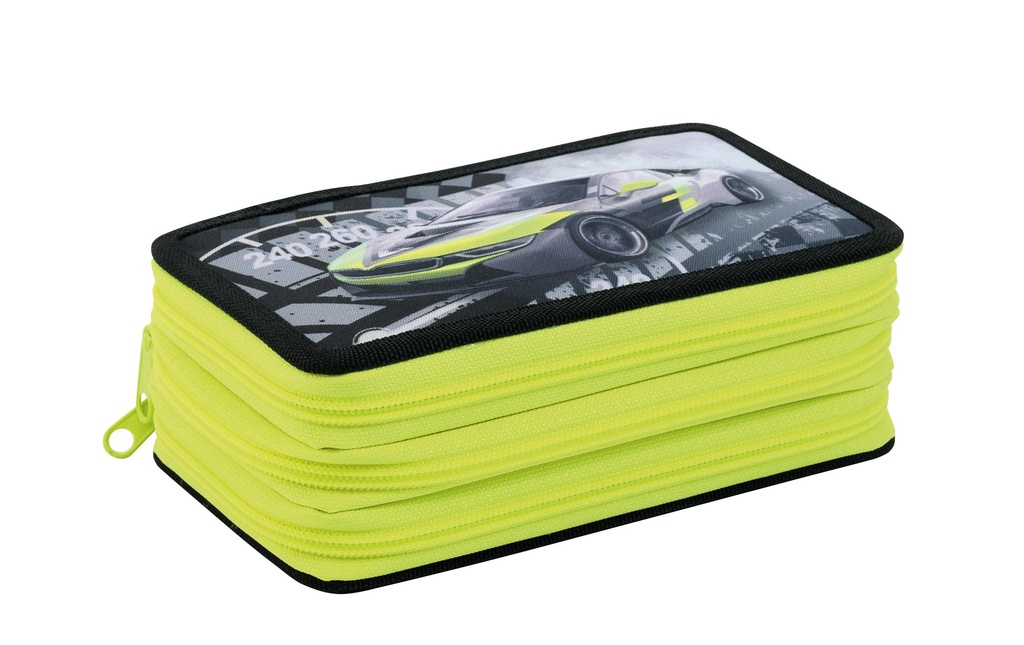 Eberhard Faber Étui Triple Racecar 36 pièces, Vert