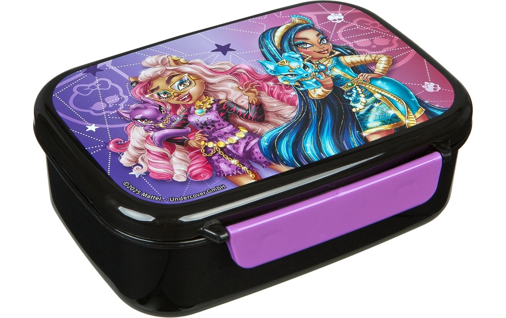 Scooli Boîte casse-croûte Monster High Violet foncé/Noir