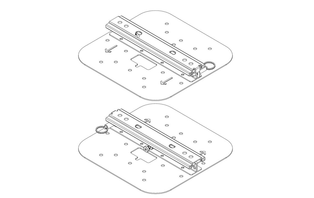 Alcatel-Lucent Fixation de plafond OmniAccess AP-MNT-MP10-E 10 pièces