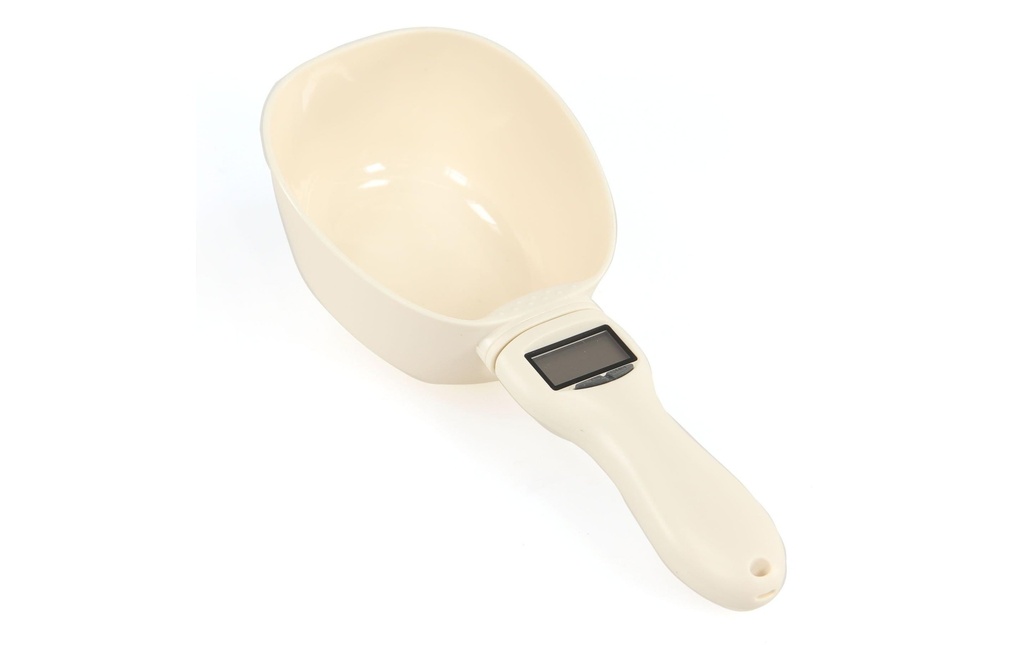 SwissPet Pelle à fourrage avec balance, 23 cm, beige