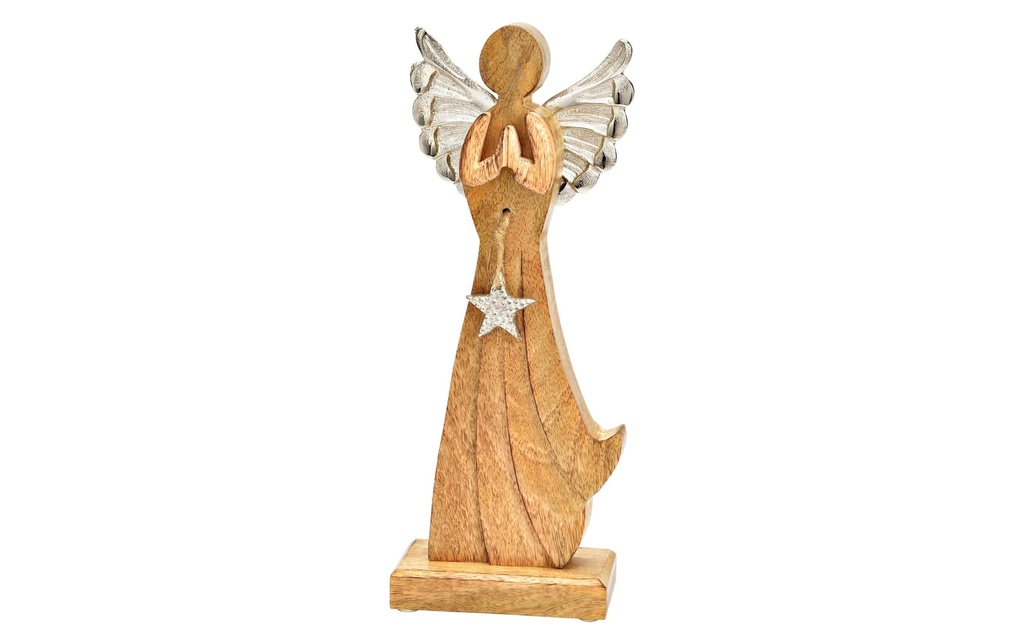 G. Wurm Figurine de Noël Ange Nature32 cm