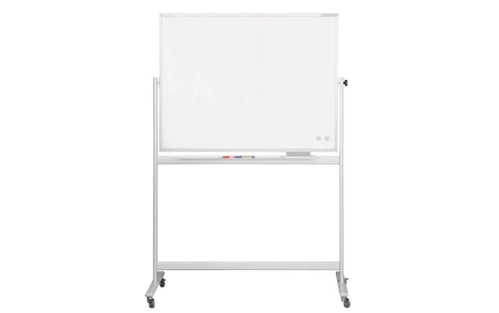 Magnetoplan Tableau blanc mobile Design SP 180 x 120 cm Blanc, 1 pièce