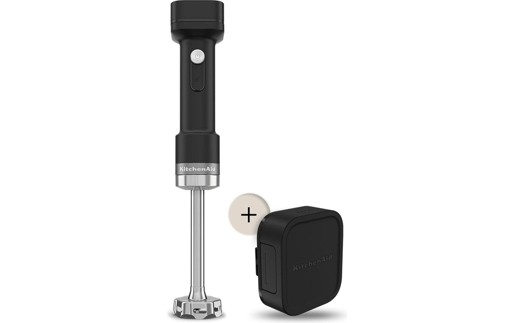KitchenAid Mixeur plongeant GO 5KHBRV71BM Noir