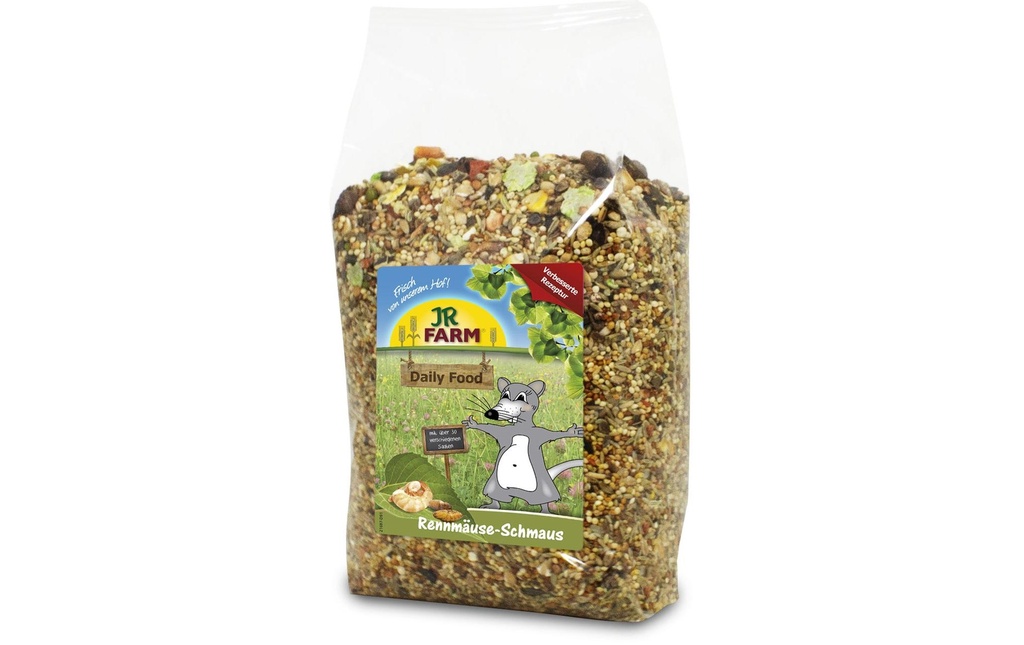 JR Farm Nourriture de base Basic Gourmandise des gerbilles 600 g