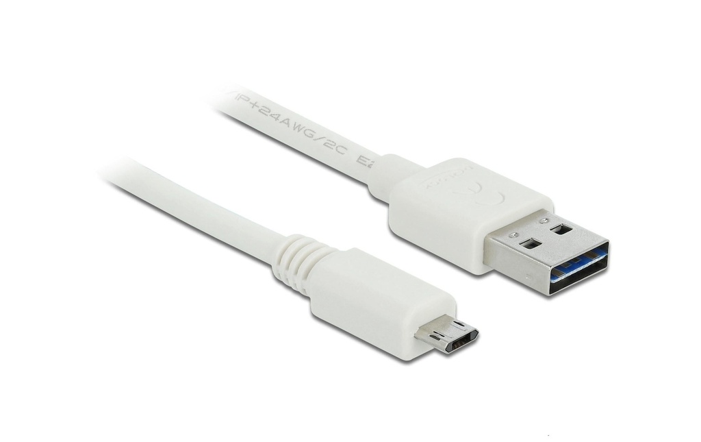 Delock Câble USB 2.0 EASY-USB USB-A - Micro-USB B 0.5 m