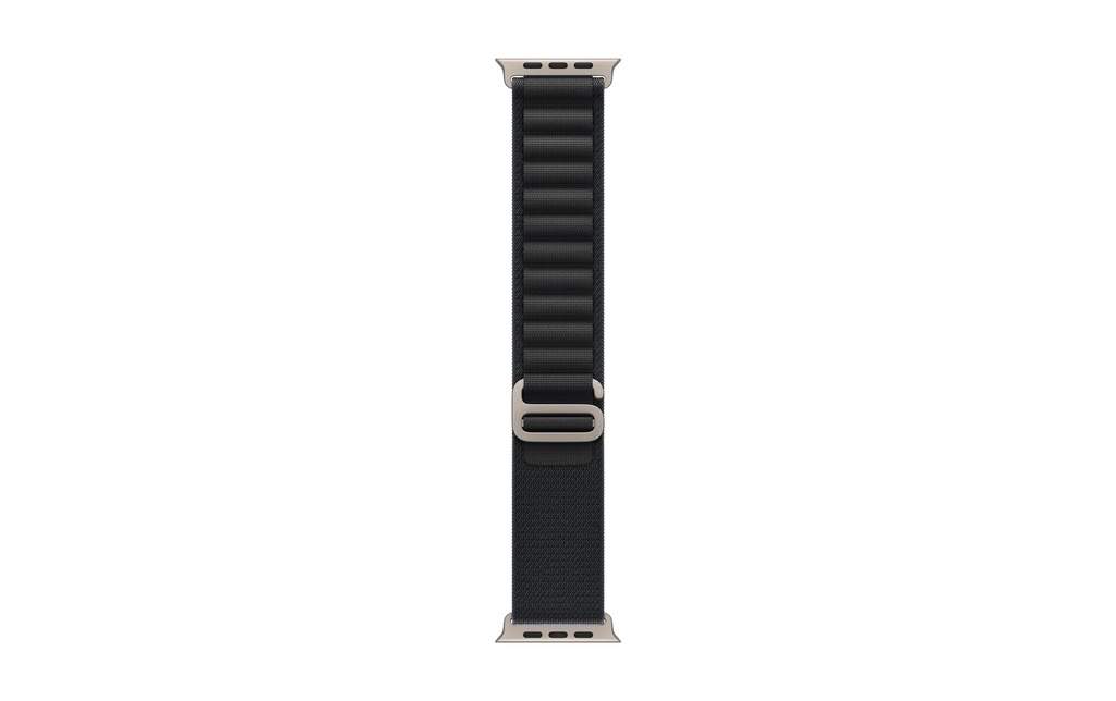 Apple Alpine Loop 49 mm Black Natural Titanium Small