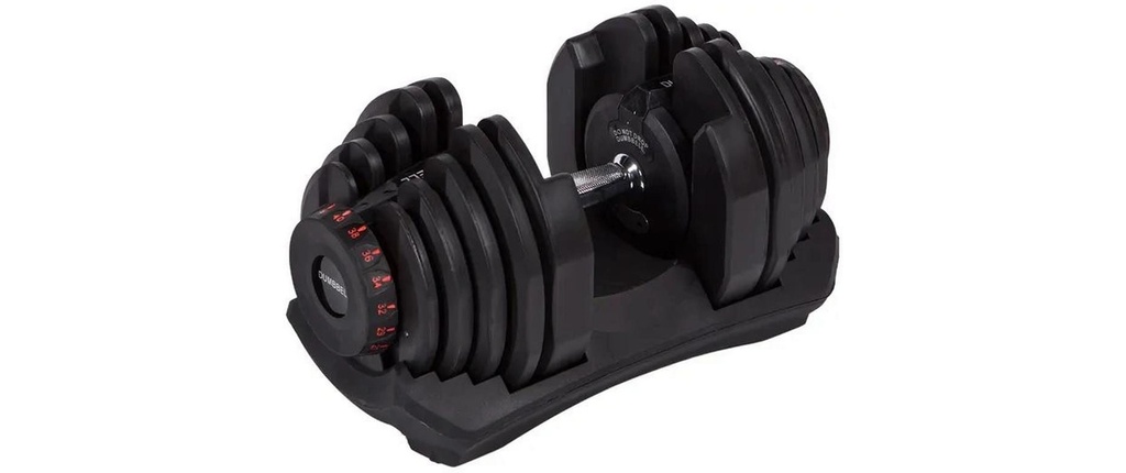 Fitcom Haltère court réglable 40 kg