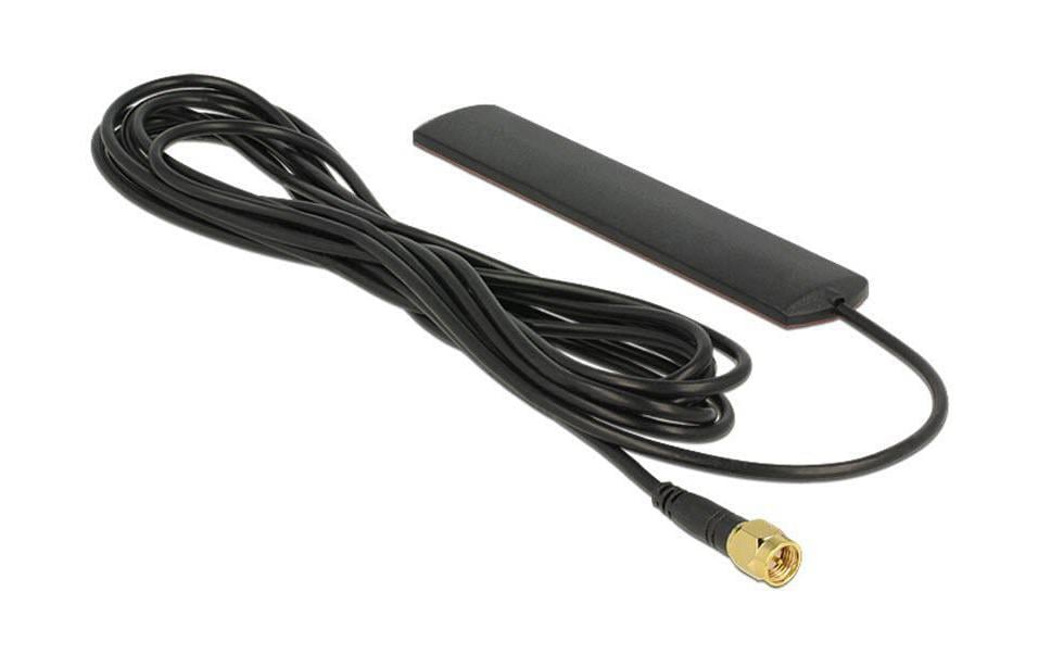 Delock Antenne LTE SMA SMA 3 dBi Rayonnement omni directionnel