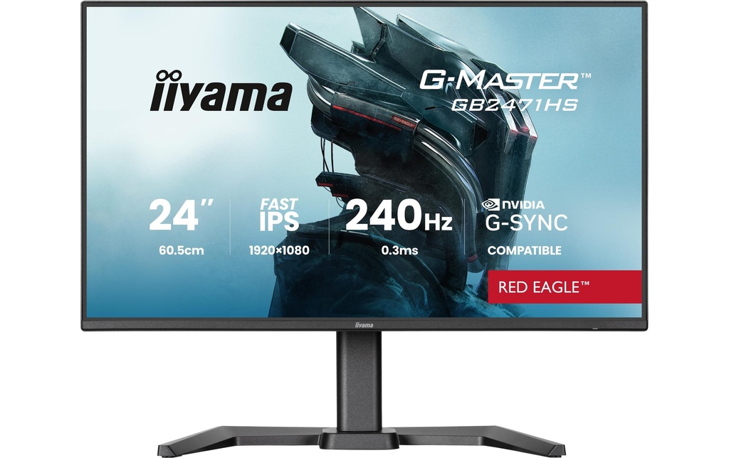 iiyama Moniteur G-Master GB2471HS-B1 23.8 , 1920 x 1080 (Full HD)