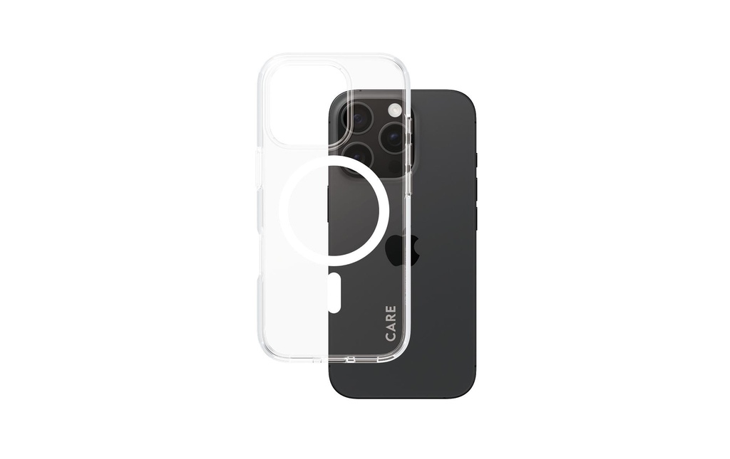 CARE Coque arrière Flagship  iPhone 16 Pro Blanc