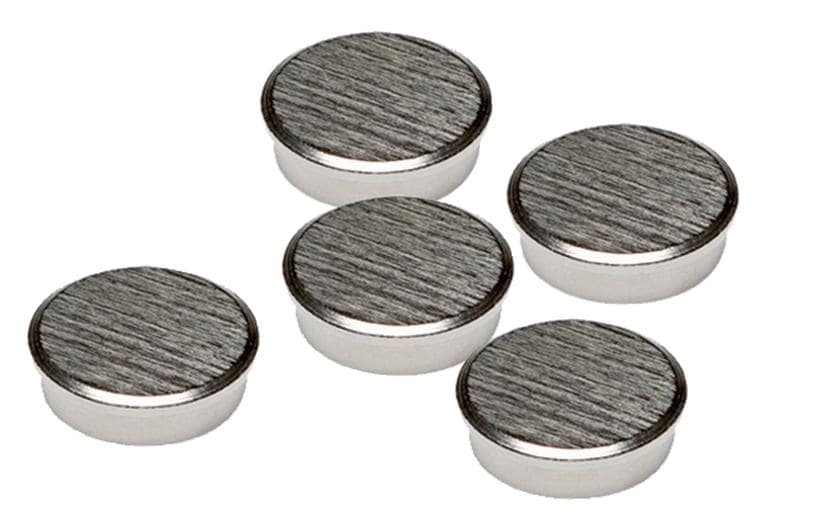 Franken Aimant Chrome Ø 30 mm, 5 Pièce/s, Argenté