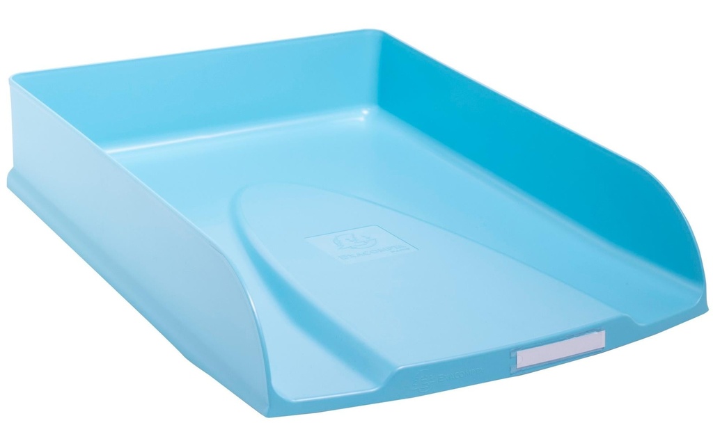 Exacompta Corbeille à courier Skandi Styli A4+ bleu givré