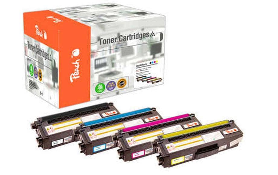 Peach Kits de toner Brother TN-320 Magenta/Yellow/noir/Cyan