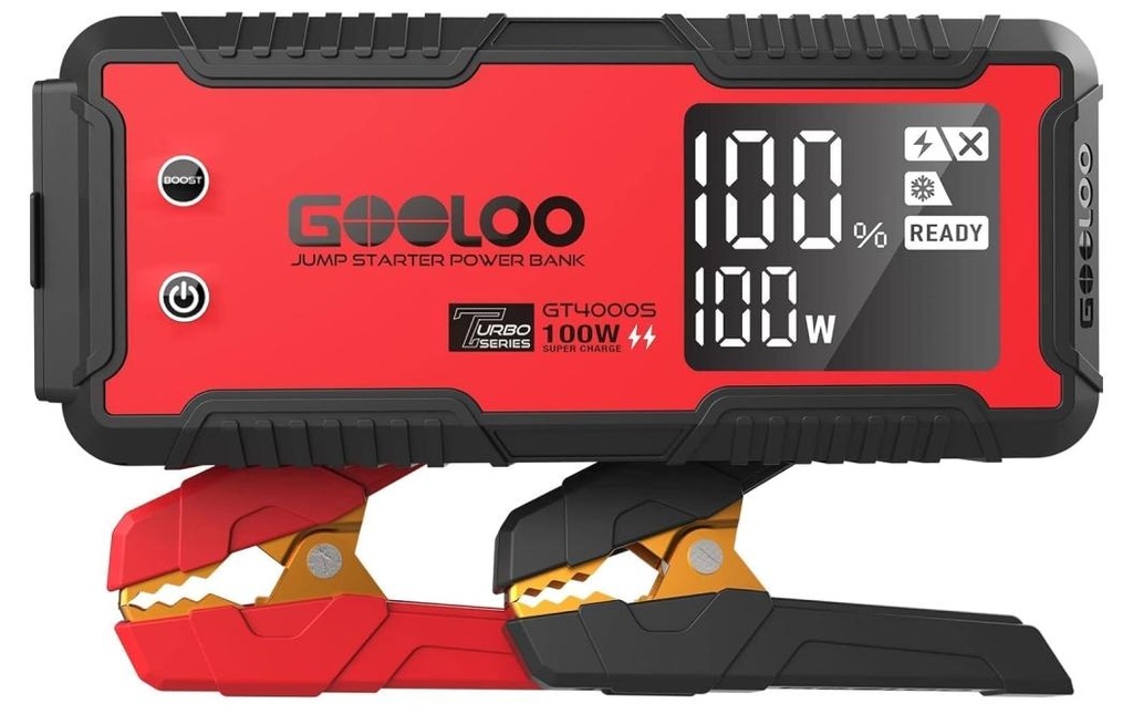 Gooloo Batterie de démarrage GT4000S