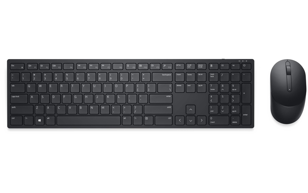 Dell Ensemble clavier-souris KM5221W Pro Wireless Disposition US/INT