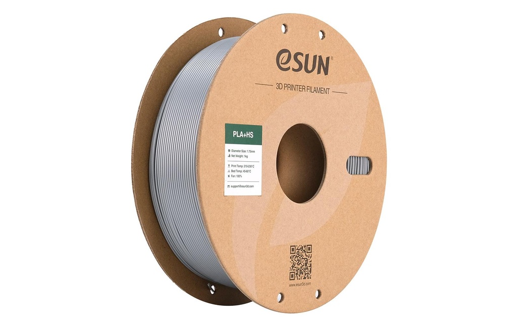 eSun Filament PLA+ HS Argenté 1.75 mm 1 kg