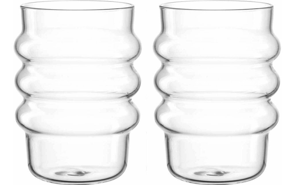 LEONARDO Verre Sole 440 ml, 2 pièces, Transparent