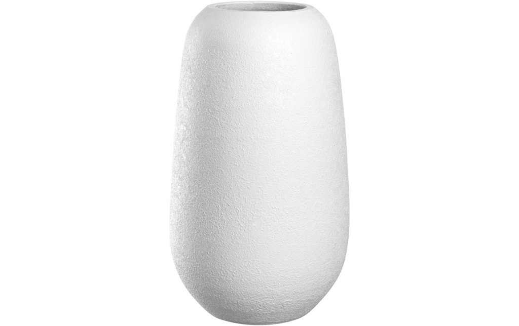LEONARDO Vase Trogolo 30 cm, Blanc