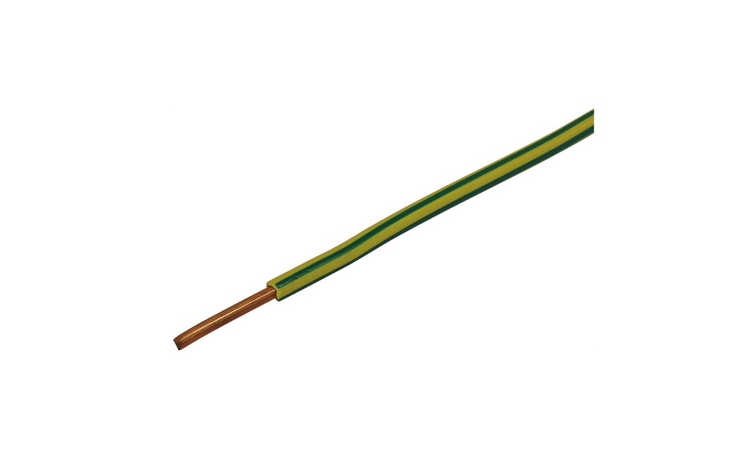 STEFFEN Fil T 1.5 mm², 100 m Vert jaune