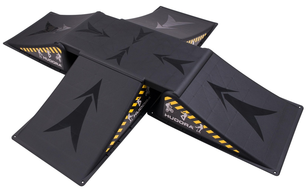 Hudora Ensemble de rampes pour patineurs 5 pièces