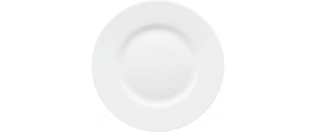 Rosenthal Assiettes pour le petit-déjeuner et à dessert Jade 6 pièces, blanc, 23 cm