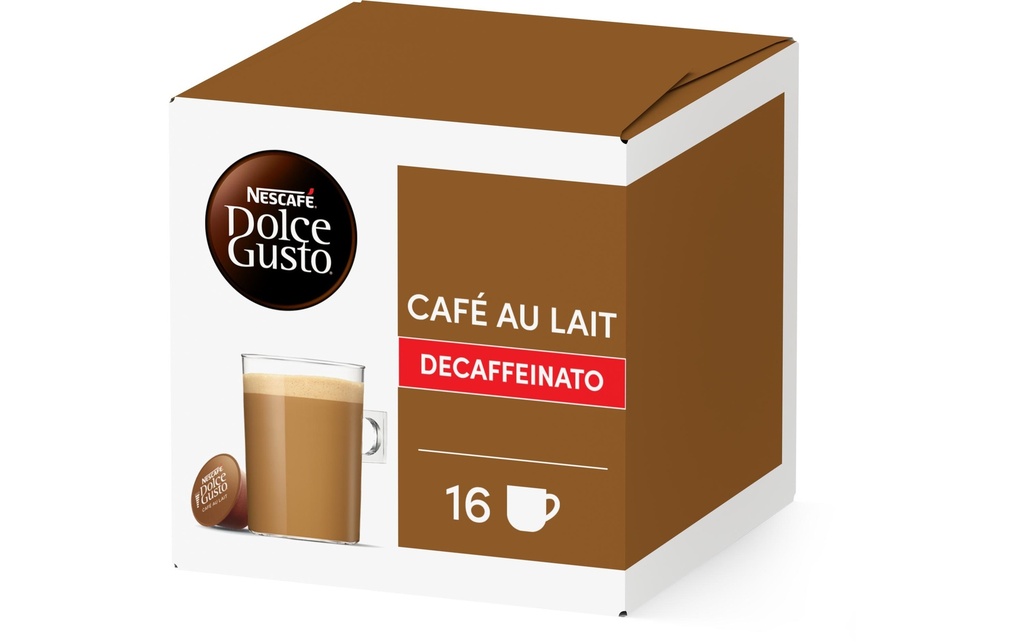 Nescafé Dolce Gusto Café lait décaf 16 pièce