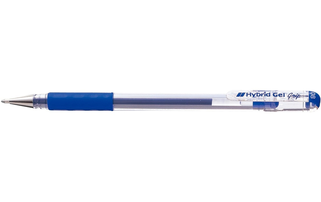 PENTEL Roller gel Hybrid Grip 0.8 ble