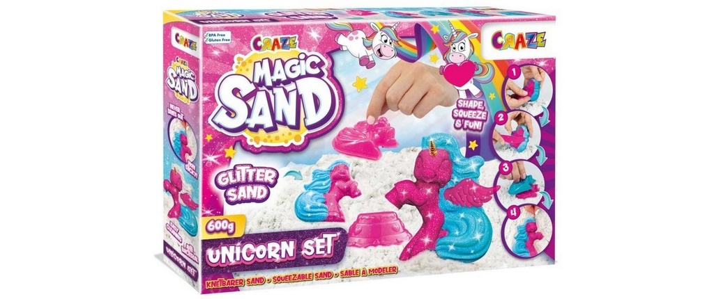 Craze Sable Magic Playset: Unicorn 600g