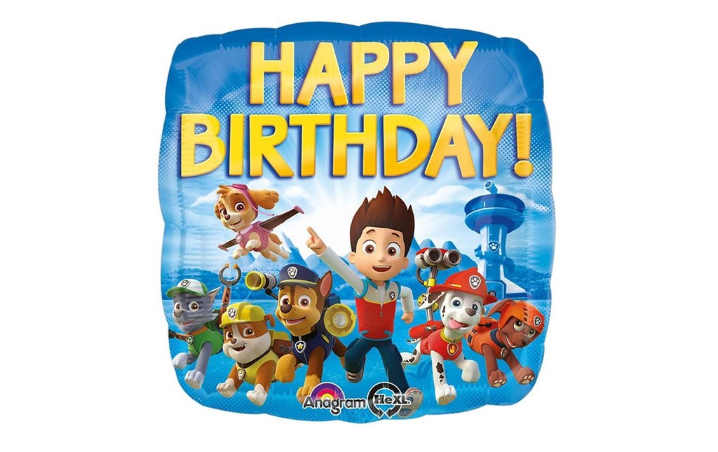 Riethmüller Ballon en aluminium PawPatrol 43 x 43 cm